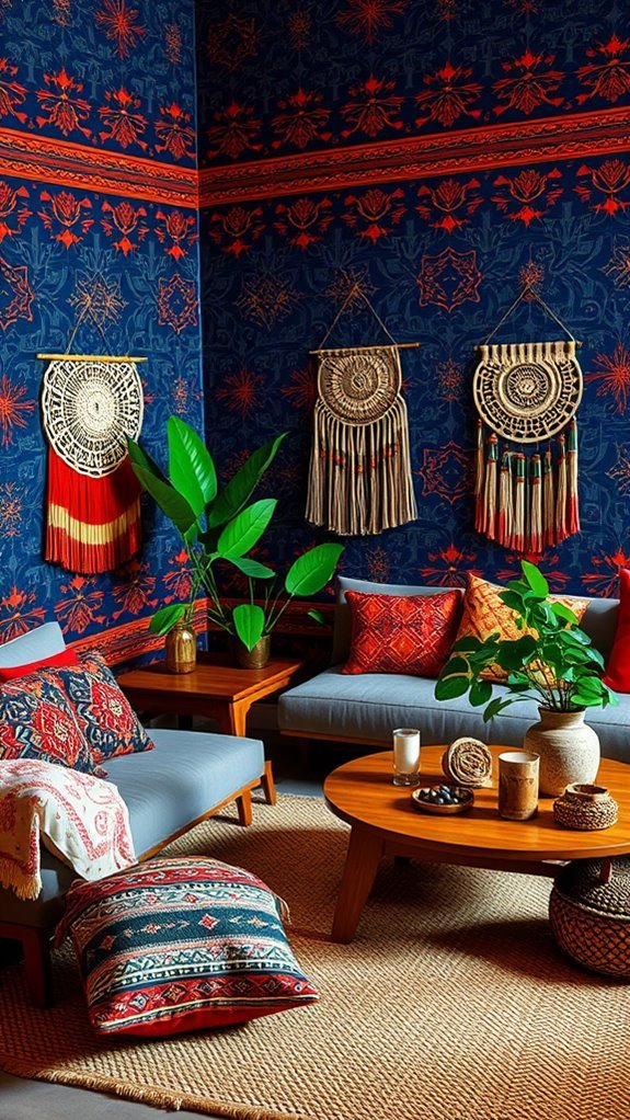 cultural decorative wall coverings