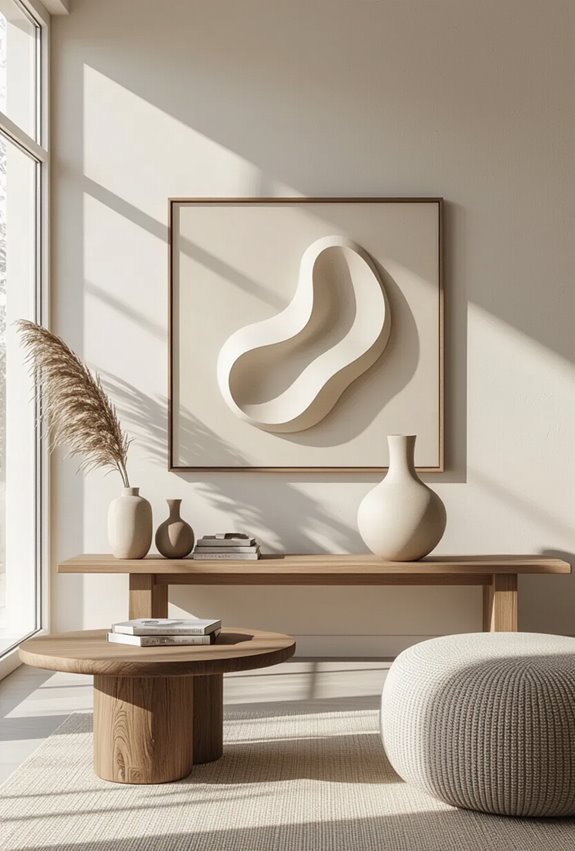 curated art reflecting personal style