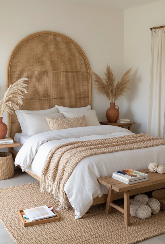 curated eclectic textured artistic sanctuary