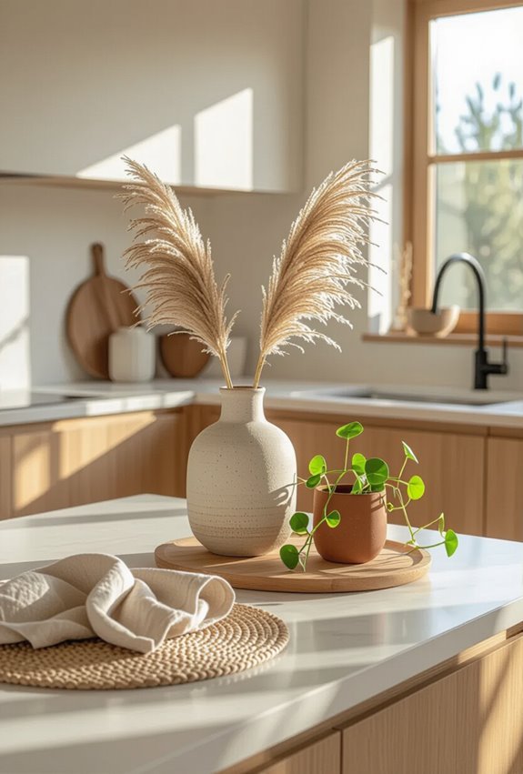 curated natural minimal boho