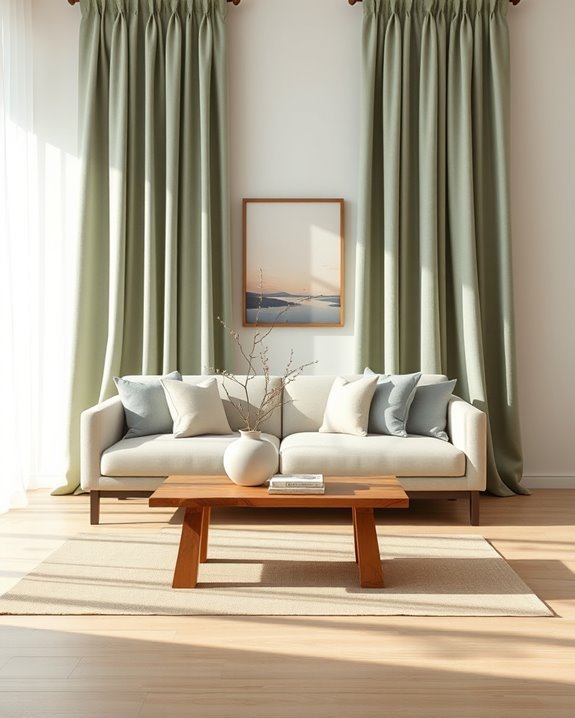 curtains enhance room ambiance