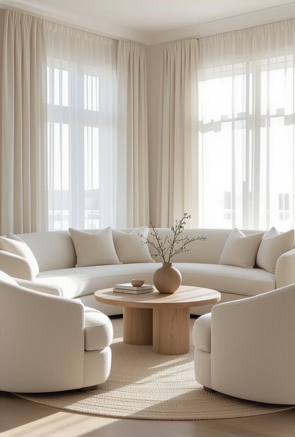 curved coastal living elegance