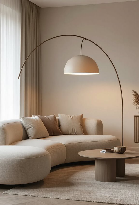 curved toroidal arched lighting