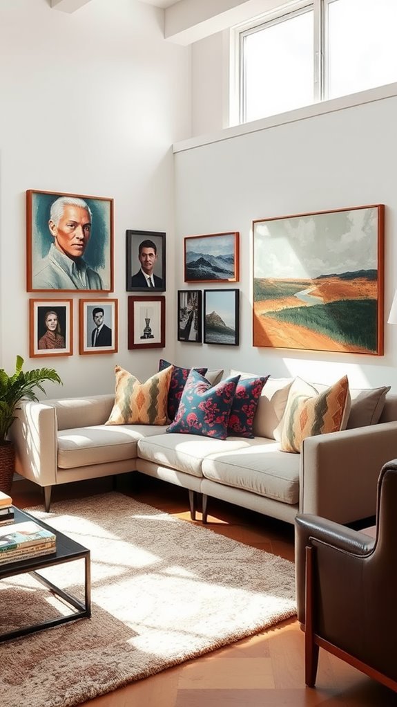 custom art presentation options