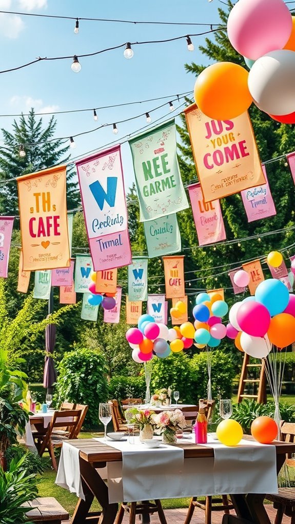 custom banners for parties