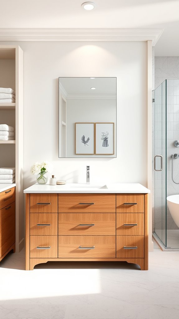custom bathroom cabinetry solutions