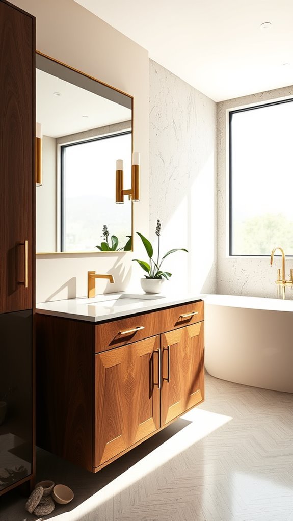 custom bathroom cabinetry solutions