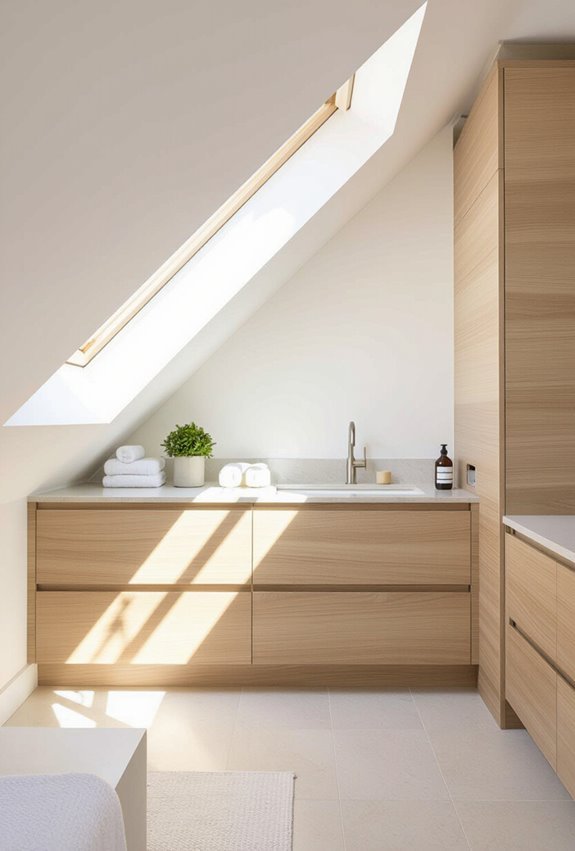 custom cabinets for eaves