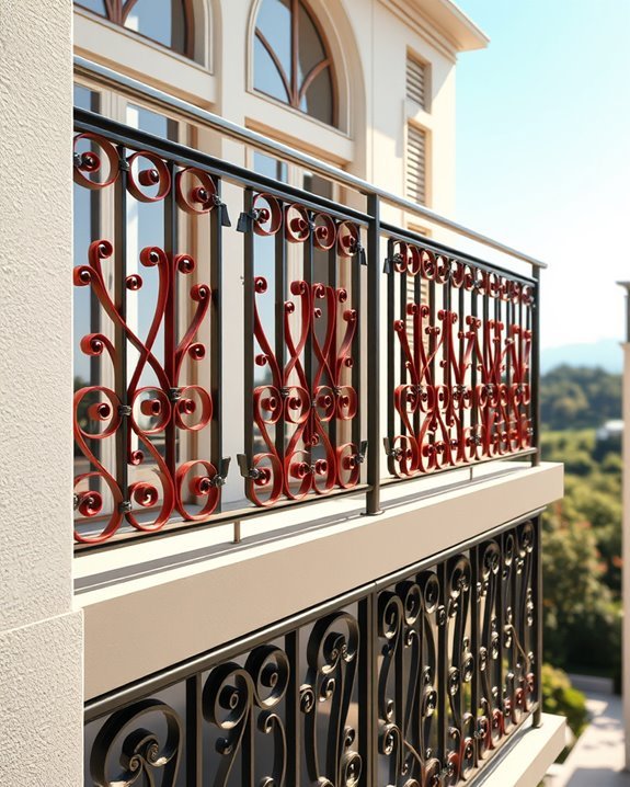custom color metal grills
