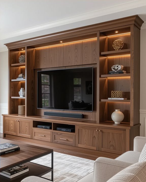 custom entertainment center design