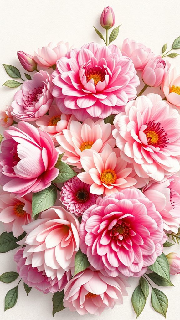 custom floral wallpaper designs