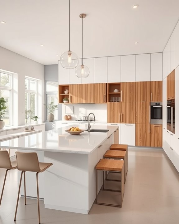 custom functional kitchen cabinetry