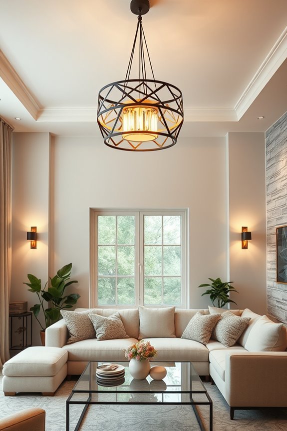 custom lighting enhances aesthetics