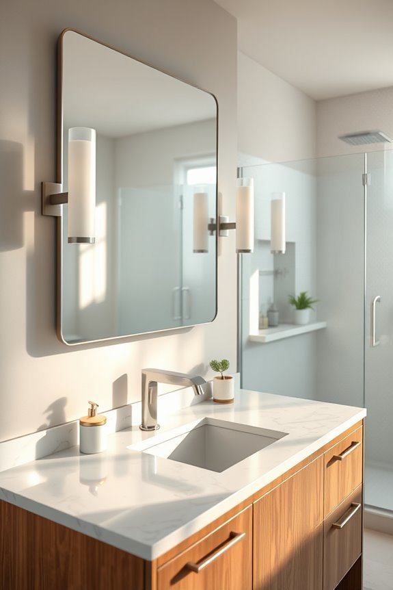 custom lighting for bathrooms