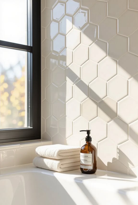 custom mixed shape ceramic tiles