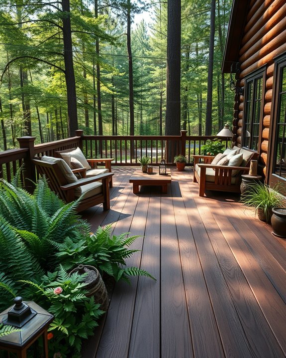 custom sustainable wood decking