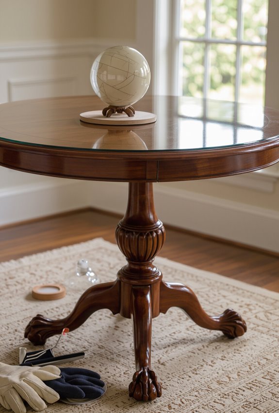 custom tempered beveled glass