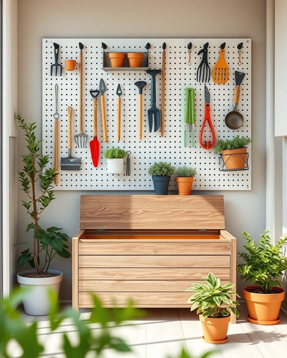 customizable balcony organization solution