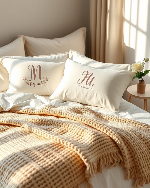 customizable bed decor essentials