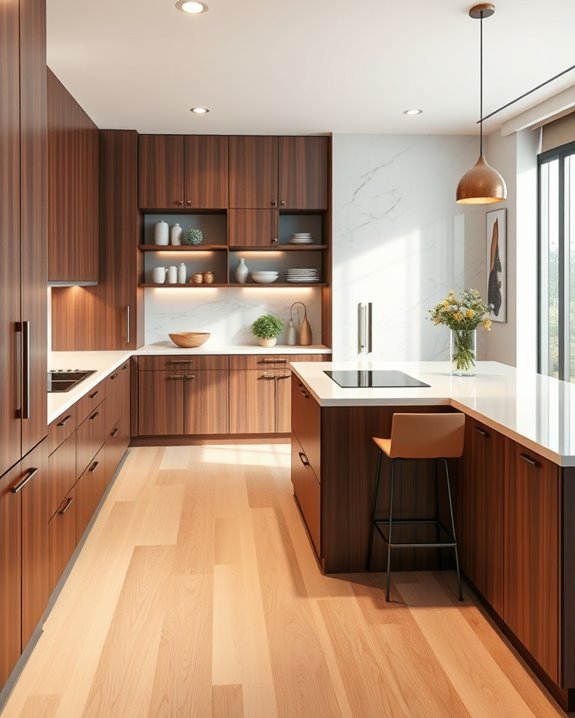 customizable hidden kitchen storage