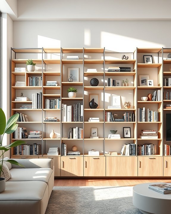 customizable modular shelving solutions