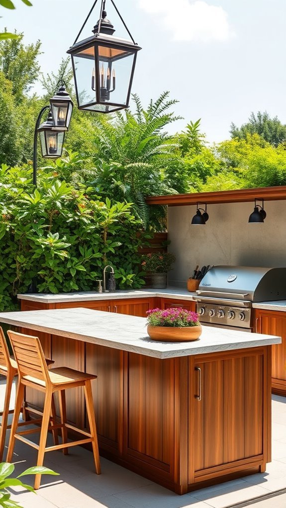 customizable outdoor kitchen units