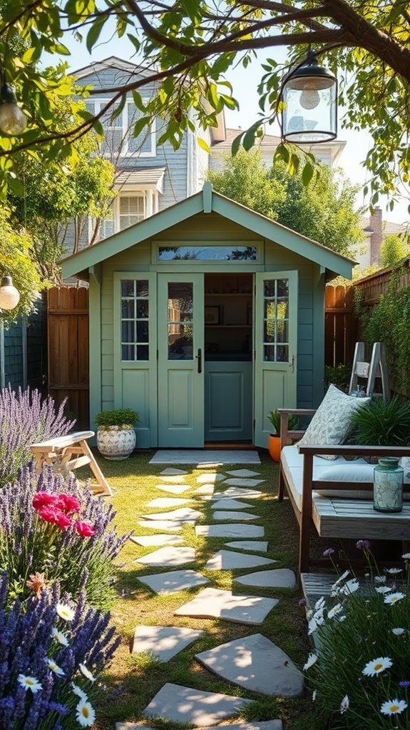 customizable outdoor storage shed