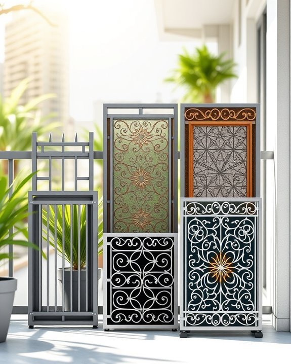 customizable safety balcony grills