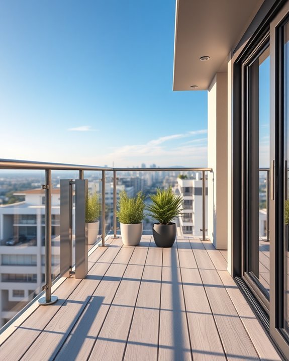 customizable safety balcony railings
