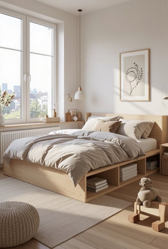 customizable space saving box bed