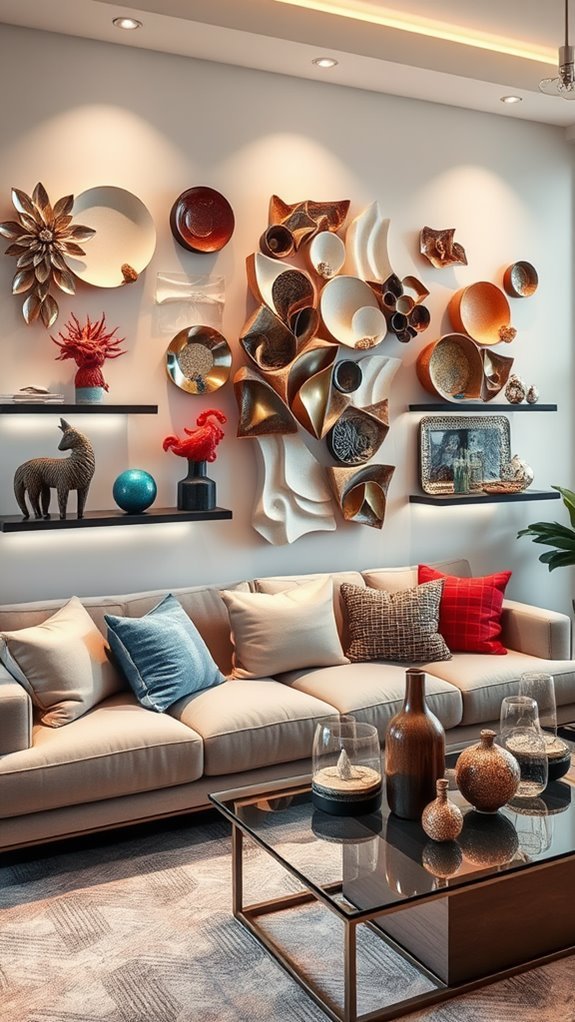 customizable three dimensional art