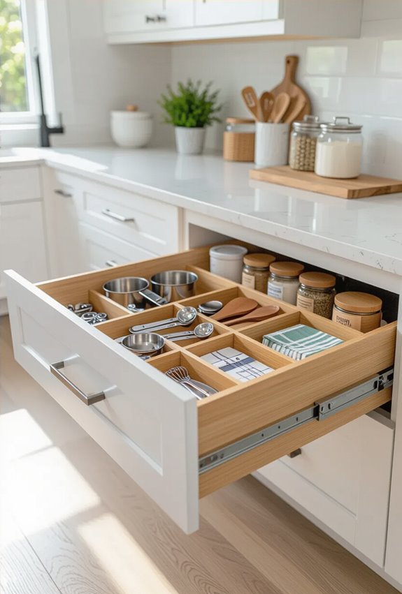 customize modular drawer organizer compartments