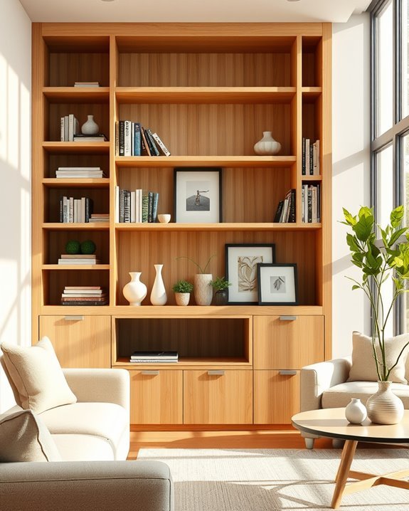 customized built ins enhance aesthetics