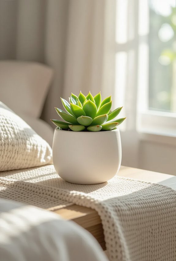 cute pastel ceramic succulent planters