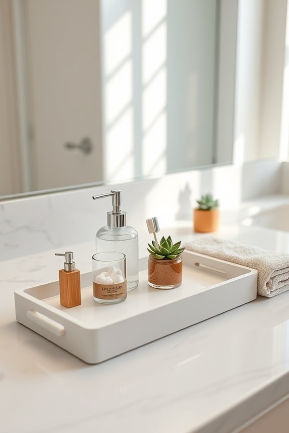 daily essentials organization tray