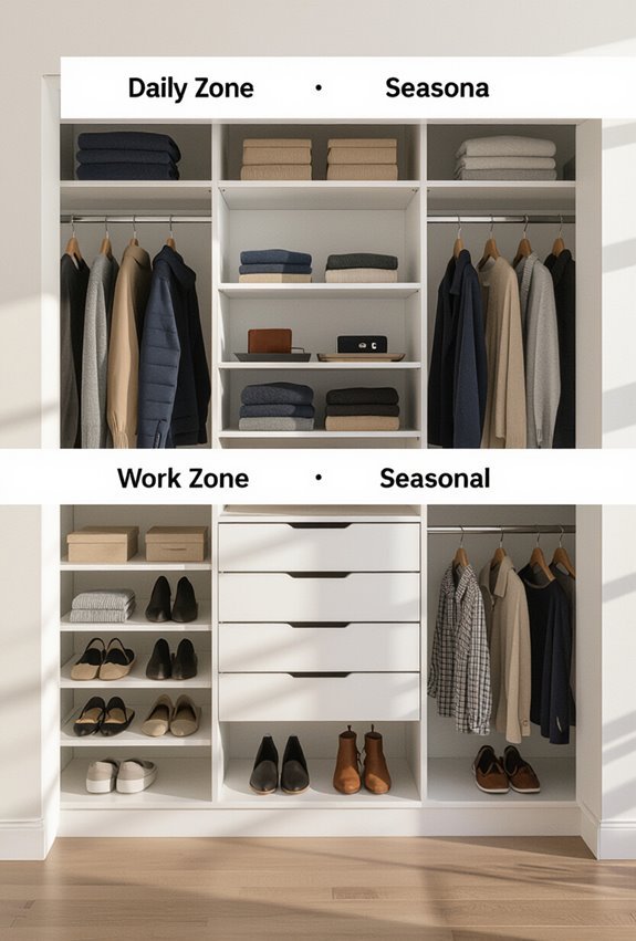 daily work seasonal zones