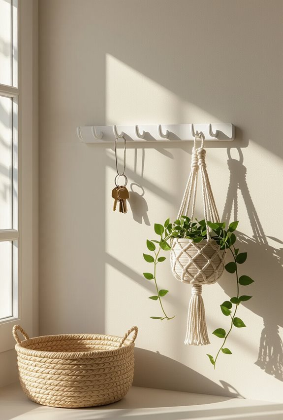 damage free decorative wall display