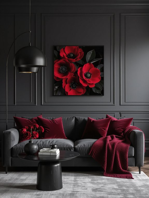 dark elegance with warmth