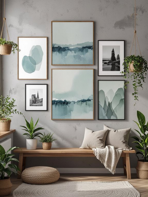 decorate with cohesive accessories