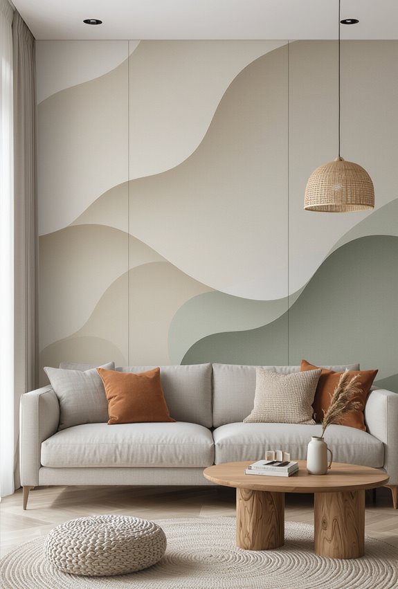 decorative acoustic panel murals