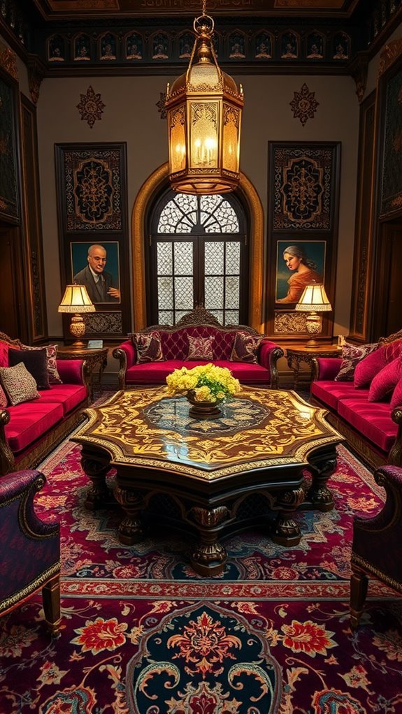 decorative and elegant tables