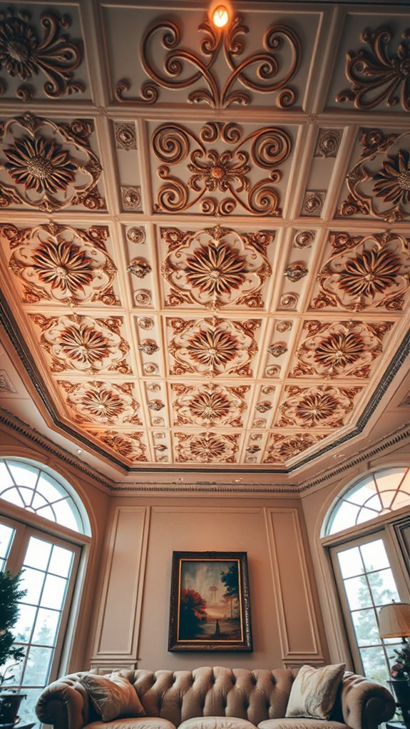 decorative ceiling tile options