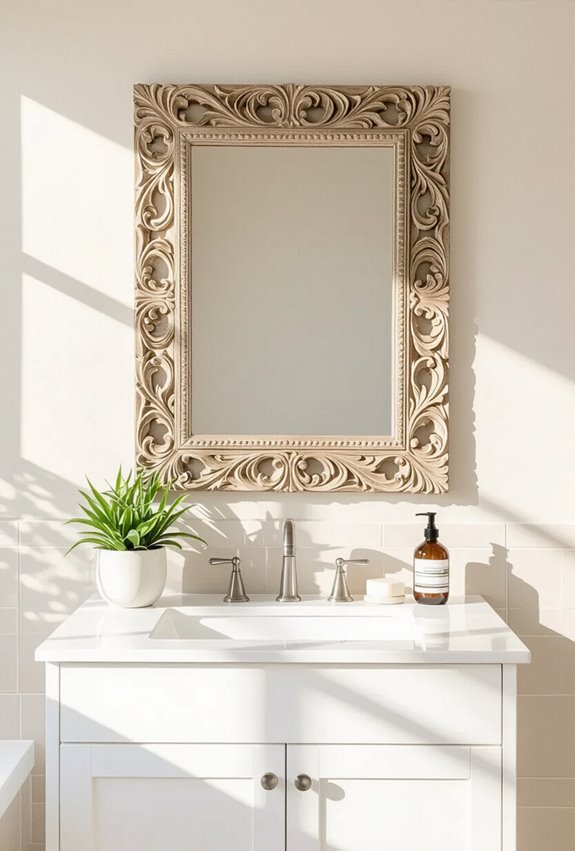 decorative framed mirrors elevate style