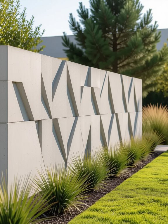 decorative geometric fence designs