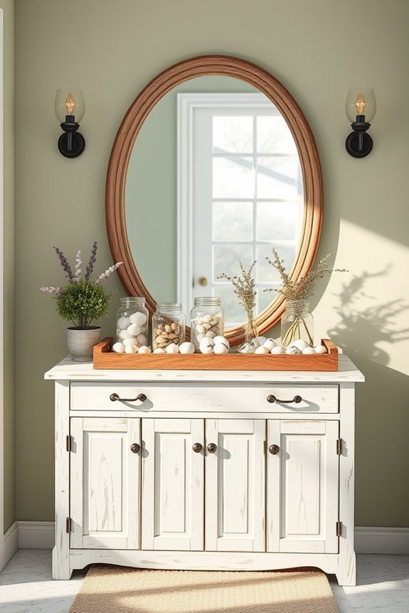 decorative organization for bathrooms