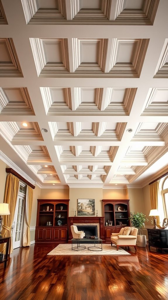 decorative recessed ceiling design