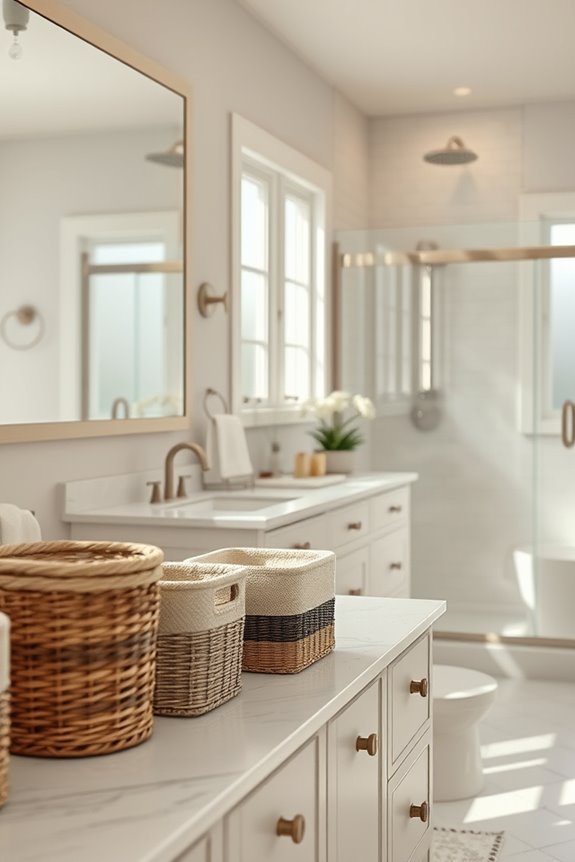 decorative storage for organization