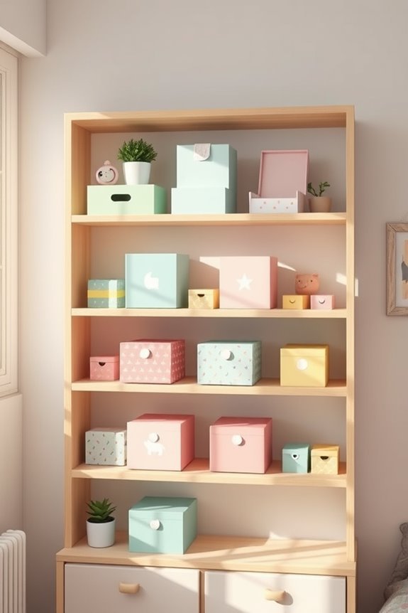 decorative storage solutions for children