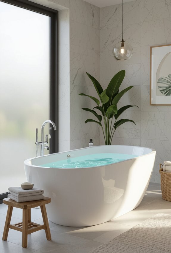deep therapeutic soaking comfort