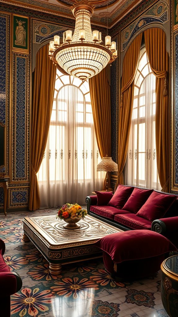 detailed ornamental tile patterns
